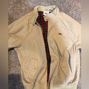 Vintage EUC Lacoste Size Large Jacket